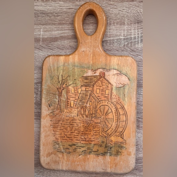Other - Vintage Wooden Cutting Board